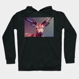 Abstract Deer Hoodie